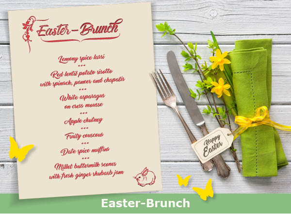 Ayurvedischer Easter brunch