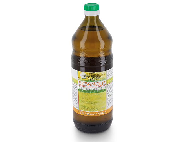 Sesame Oil, cold pressed, 1 litre, certified organic