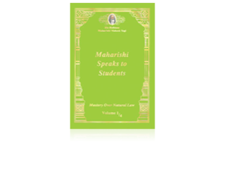 Maharishi Speaks to Students Maharishi Speaks to Students