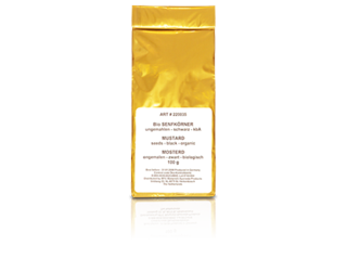 Black mustard seeds, organic Black mustard seeds, organic