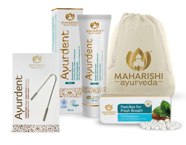 Freshness set for oral and dental hygiene Freshness set for oral and dental hygiene