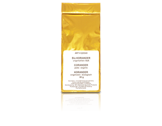 Coriander seeds, organic Coriander seeds, organic