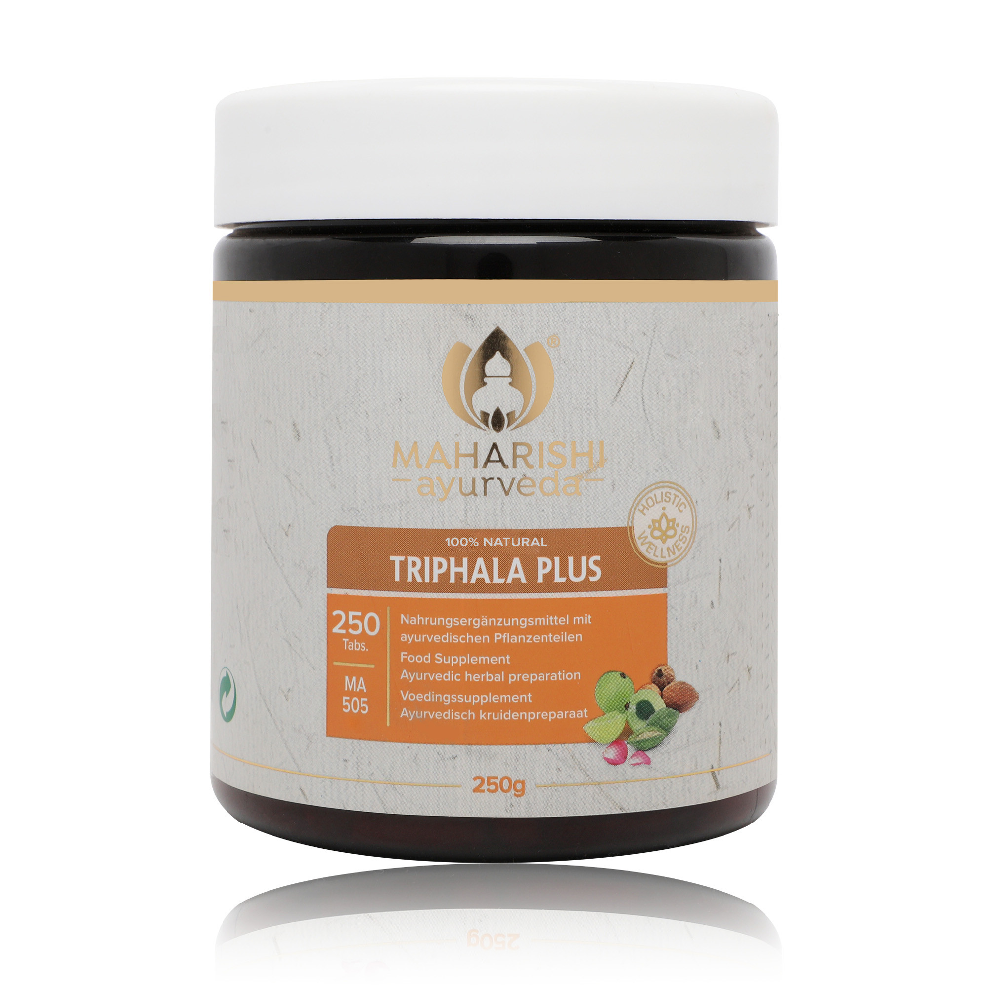 Triphala Plus, Natural, 250 g