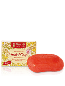 rose herbal soap