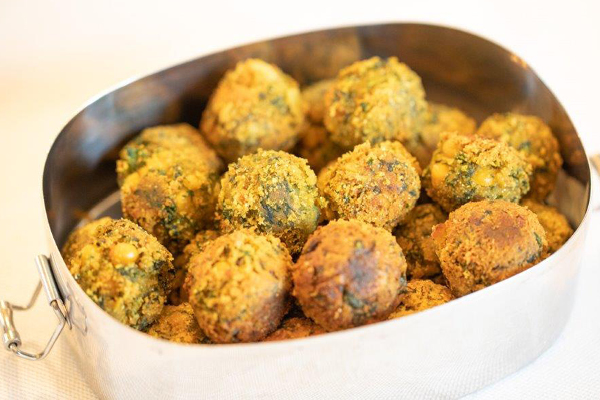 Swiss Chard Falafel