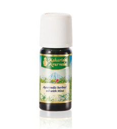 Herbal oil with mint