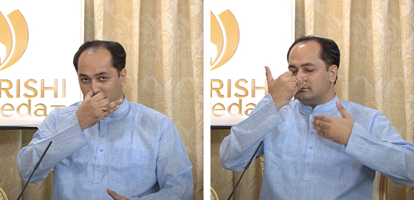 Pranayana exercises